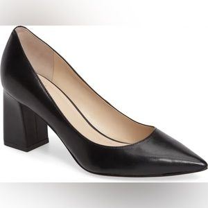 Marc Fisher "Zala" Block Heeled Black Heels